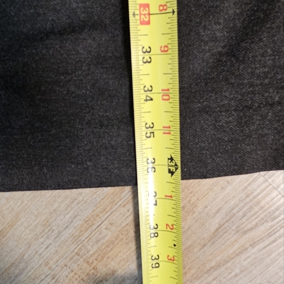 M.M. Lafleur Charcoal Gray Sleeveless Dress Nylon Viscose Elastane SZ 14 - Picture 7 of 9